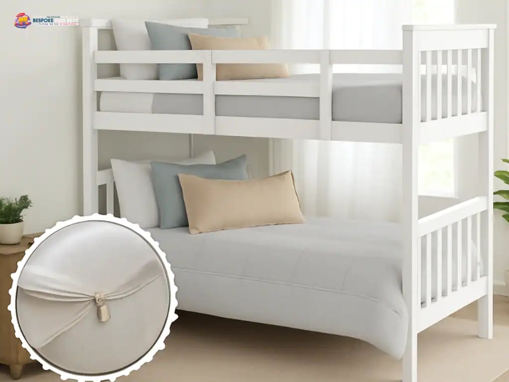 Use Zippered Bunk Bed Bedding for Easy Top Bunk Changes