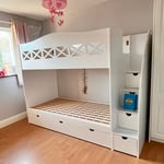 Bunk bed with stairs
