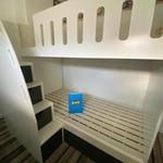 Stairs front bunk