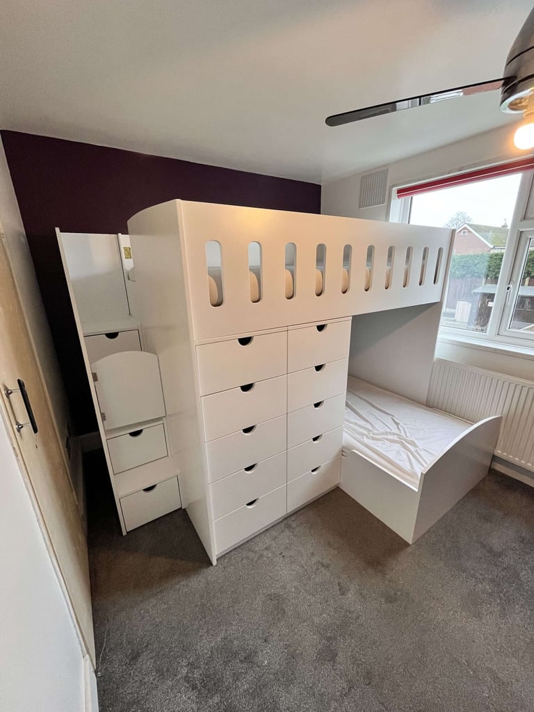 bunk beds with drawers