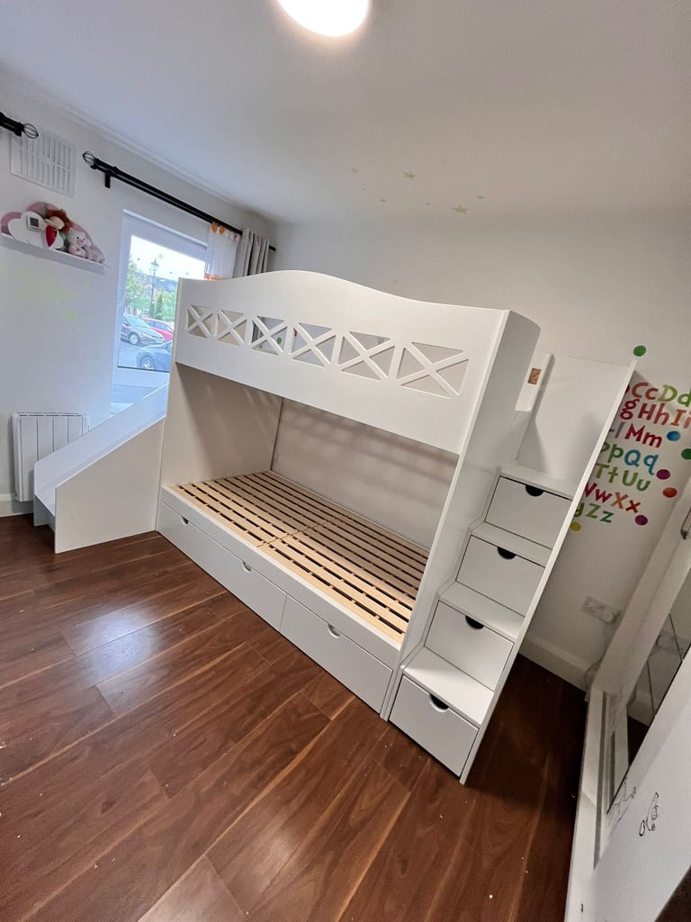 3 tier bunk beds