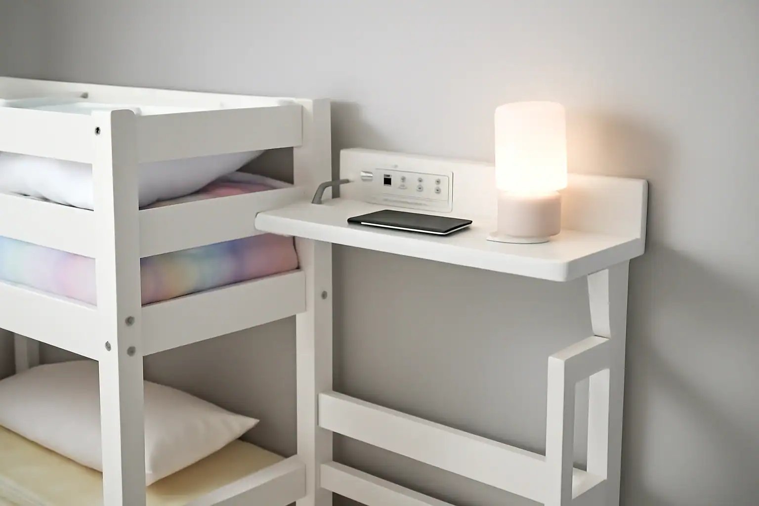 Shelf with Charging Station