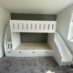 kids bed with slide