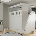 room divider bunk bed