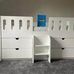 Loft bed with storage