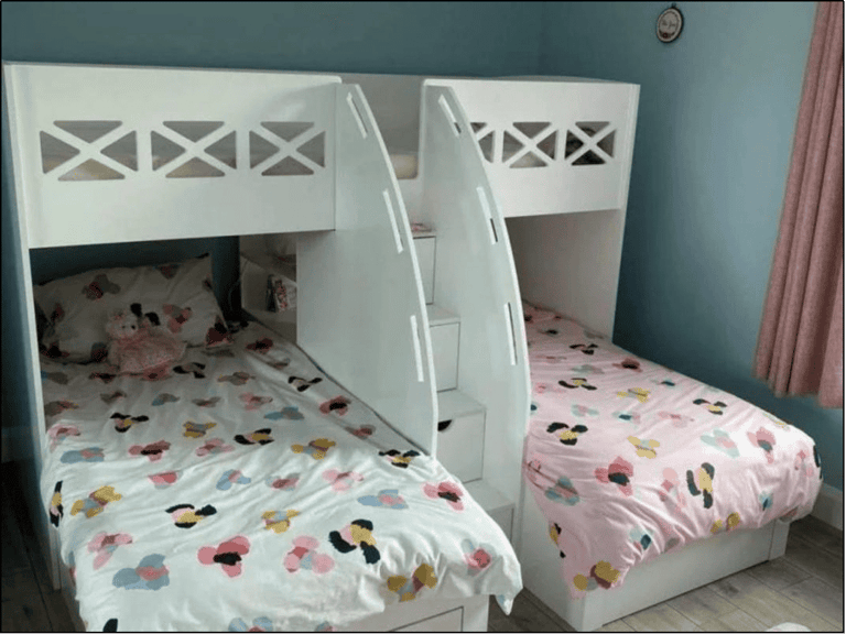Children Corner Tripple Sleeper Bed