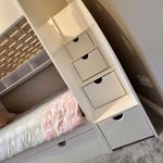 stairs with storage