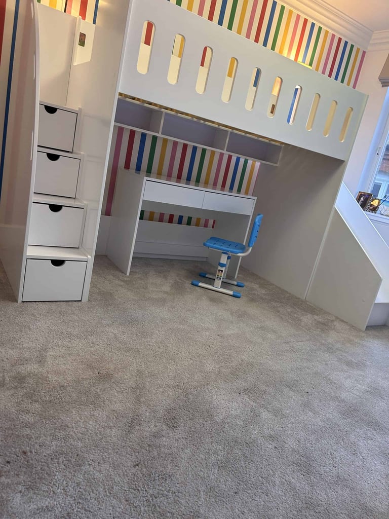 kids highrise bed
