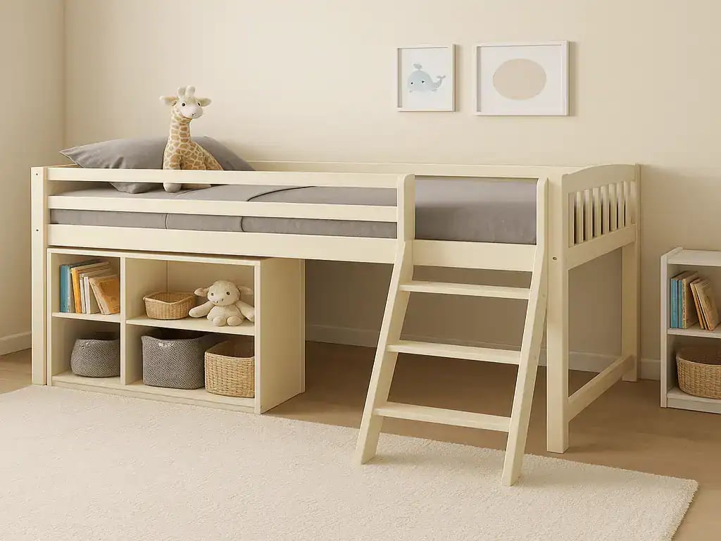 Low Loft Bed for Low Ceilings