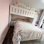 L shape bed