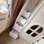 High sleeper playhouse with storage