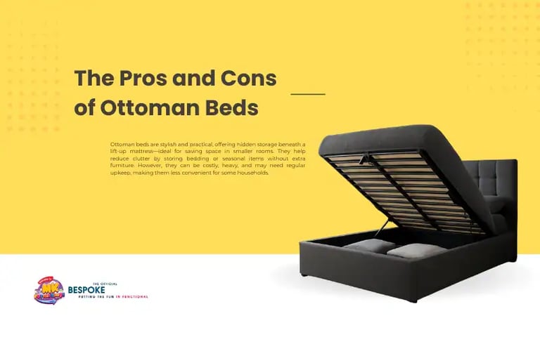 The Pros and Cons of Ottoman Beds