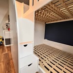 bunk beds with gates