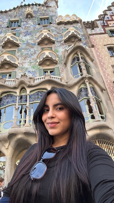 Paula, creadora UGC en Getxo