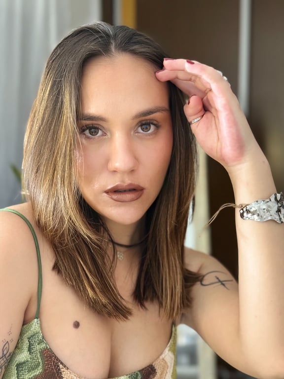 Luciana, creadora UGC en Platja D’aro