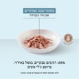 מעדן שזיר לחתולים טונה בג'לי 85 גר'