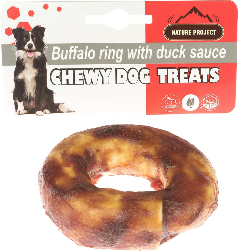 טבעת באפלו עם רוטב ברווז 85 גרם -Buffalo Ring&Duck Sauce