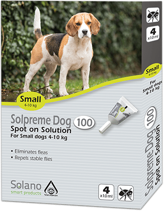 סולאנו אמפולות סולפרים לכלב במשקל 4-10 ק"ג(S)-Solano Solpreme Dog 4-10 Kg סולאנו - Solano