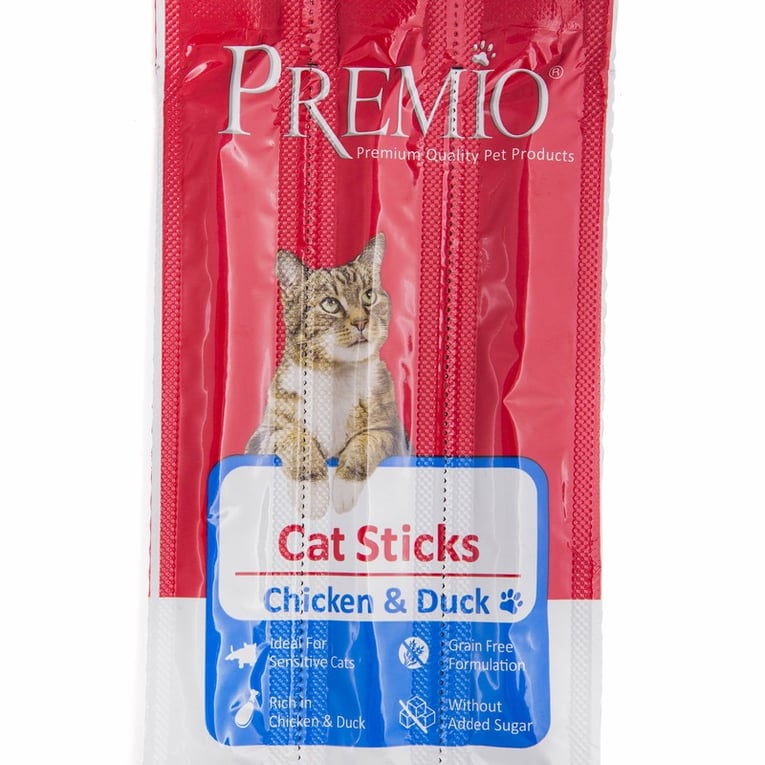 פרמיו סטיק מקלוני עוף וברווז - 3 מקלות ביחידה