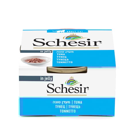 מעדן שזיר לחתולים טונה בג'לי 85 גר'