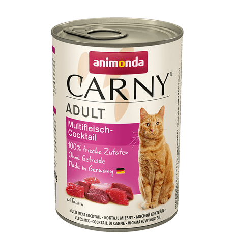 קרני קוקטייל בשרים חתול בוגר 400 גרם- Carny Meat Cocktail Adult