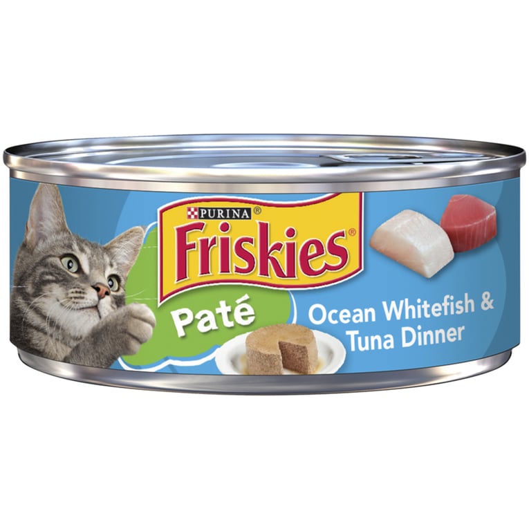 פריסקיז פטה דגי אוקינוס וטונה- Friskies Pate White Fish&Tuna