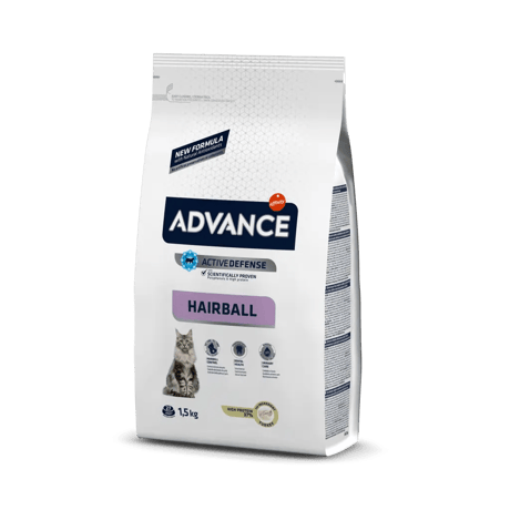 אדוונס הודו היירבול חתול 3 ק"ג - Advance Hairball Turkey