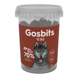 גוסבייטס פראי,ארנב,ברווז ושלוו 300 גרם- Gosbits Wild