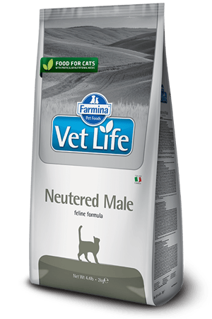 וט לייף חתול זכר מסורס 5 ק"ג-Vet Life Neutered Male
