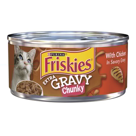פריסקיז צ'אנקי עוף עם אקסטרה רוטב-Friskies Chunky Extra Gravy Chicken