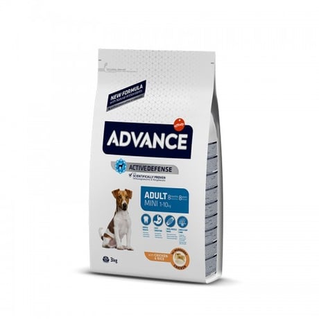אדוונס בוגר גזע קטן 3 ק"ג - Advance Chicken mini
