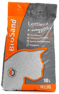 מבצע לזוג! 2 חול לחתולים ביוסנד פחם 10 ליטר (20 ליטר)