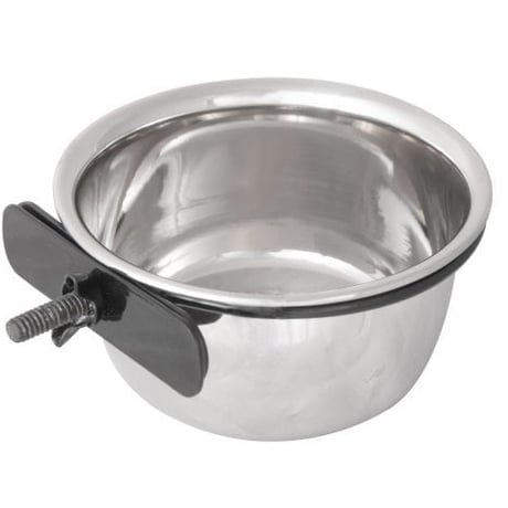 קערת נירוסטה לתלייה עם בורג