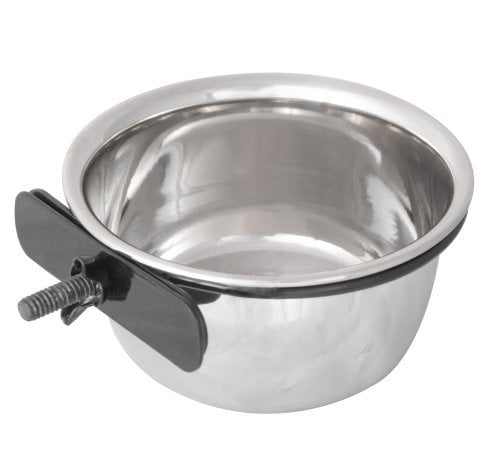 קערת נירוסטה לתלייה עם בורג