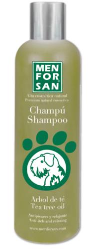 מאן פור סאן שמפו שמן עץ התה 300 מ"ל-Man For San Shampo Tee Tree Oil