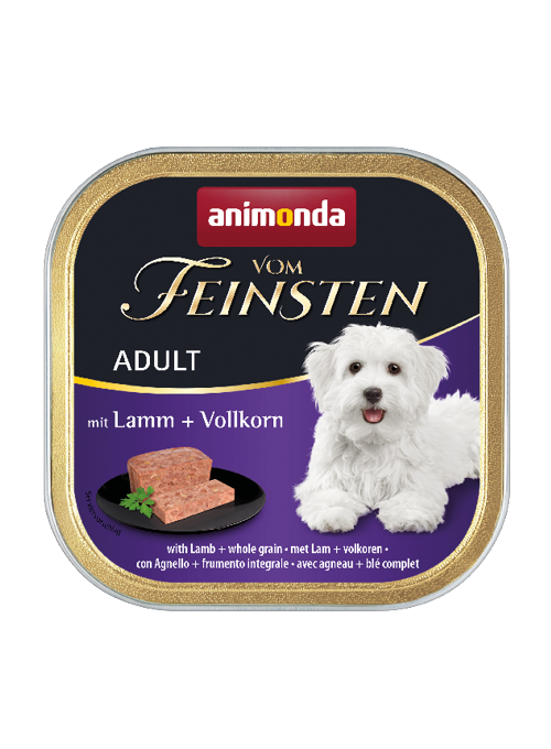 פיינשטיין כבש ודגנים מלאים 150 גר' - Vom Feinsten with Lamb + whole grain