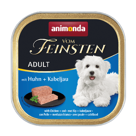 פיינשטיין עוף ודג קוד 150 גר'- Vom Feinsten with Chicken + cod
