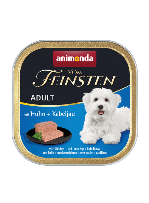 פיינשטיין עוף ודג קוד 150 גר'- Vom Feinsten with Chicken + cod
