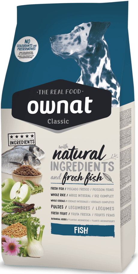 אוונט קלאסיק דגים 20 ק"ג - Ownat Classic Fish