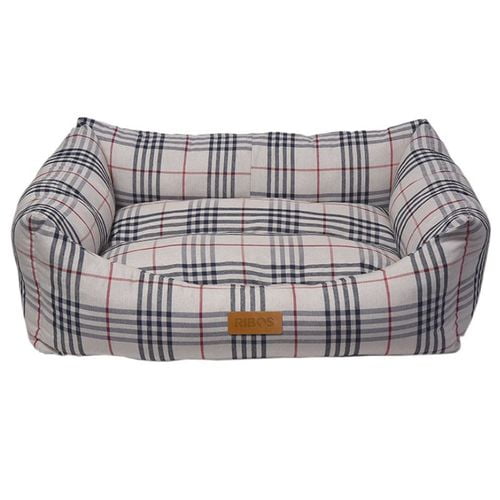 מיטת דניש לבן / אדום במגוון מידות