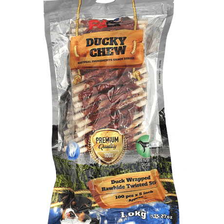 מקלות סידן עטופות ברווז 1 ק"ג - Duck Sticks