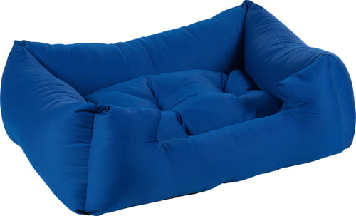 מיטת כותנה בצבע כחול