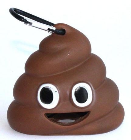 מתקן לשקיות קקי אימוג'י