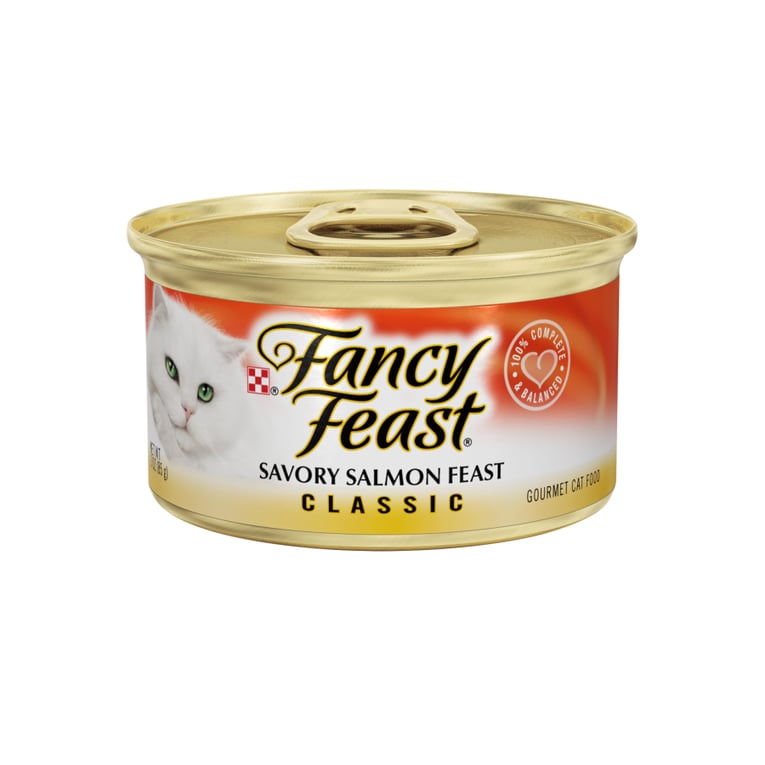 פנסי פיסט פטה מוס סלמון 85 גרם- Fancy Feast Pate Savory Salmon