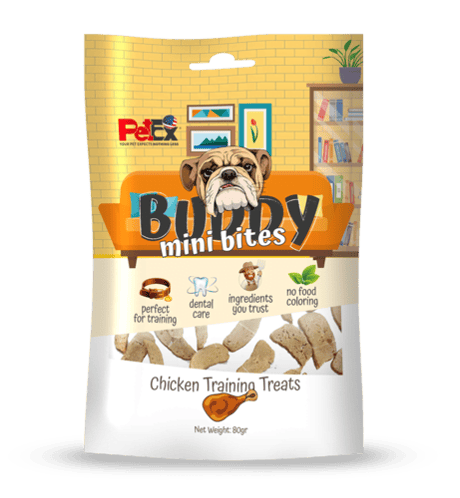 באדי סנאק קוביות אילוף (מיני בייטס) עם בשר עוף 80גר'