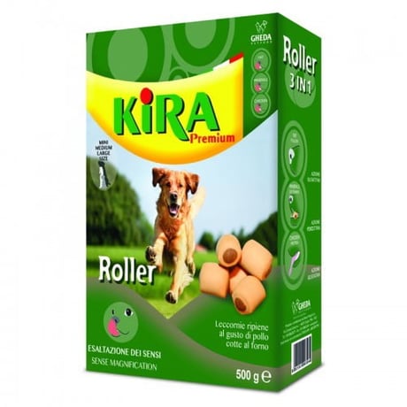 ביסקוויט קירה רולר עוף 500 גרם-Kira Roller Chicken