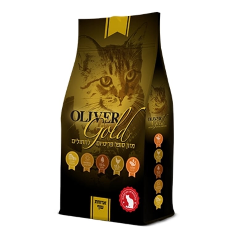 אוליבר גולד עוף ואורז 7.5 ק"ג