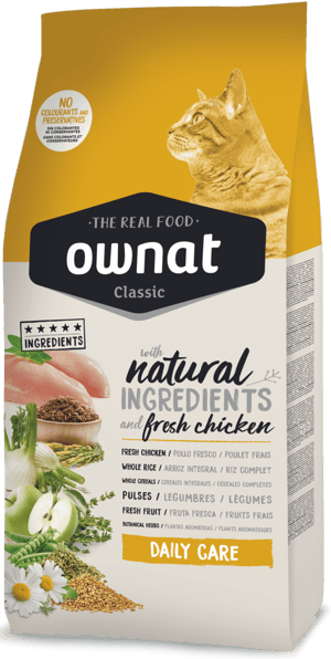 אוונט קלאסיק חתול דיילי קר 4 ק"ג- Ownat Classic Daily Care
