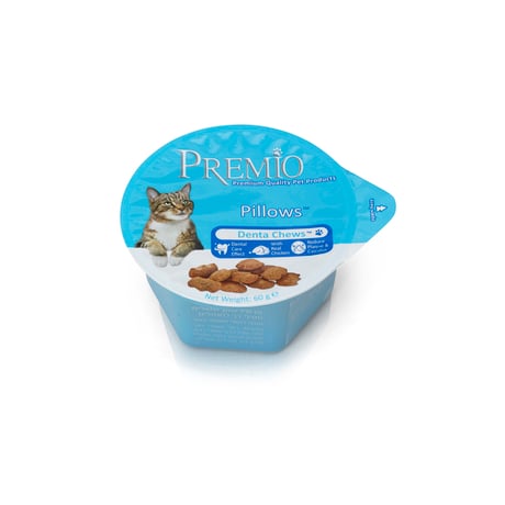פרמיו כריות דנטליות לחתול 60גר'