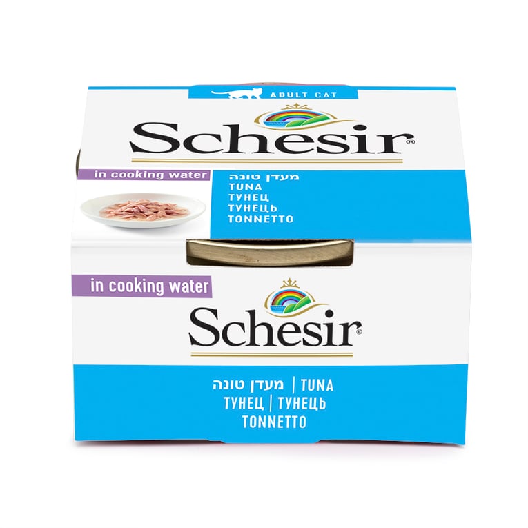 מעדן שזיר לחתולים טונה טבעי במי בישול 85 גר'